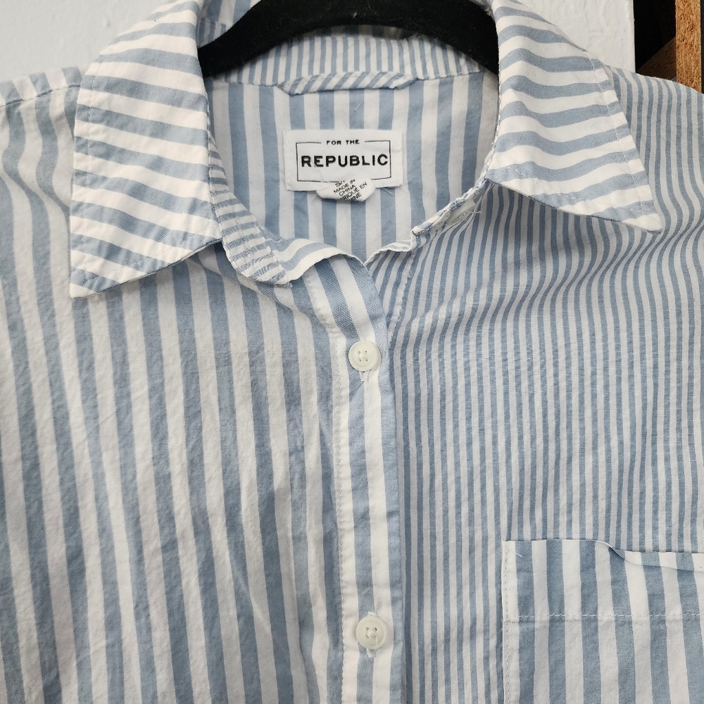 Blue Striped Shirt - Picture 2 of 4
